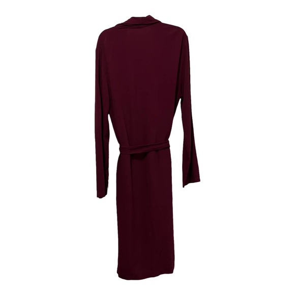 Flynn Skye Wrap Dress Size XS, Maroon - Picture 2 of 6